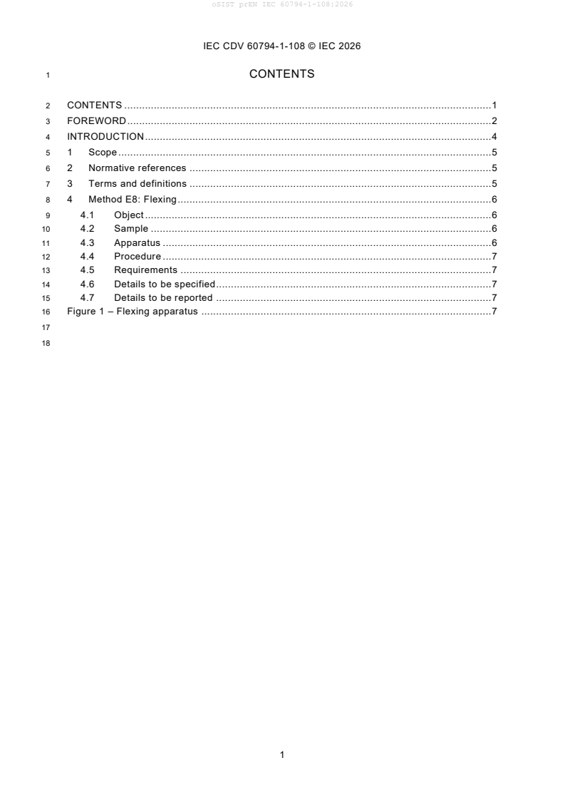 oSIST prEN IEC 60794-1-108:2026 oSIST prEN IEC 60794-1-108:2026 - Page 4 preview