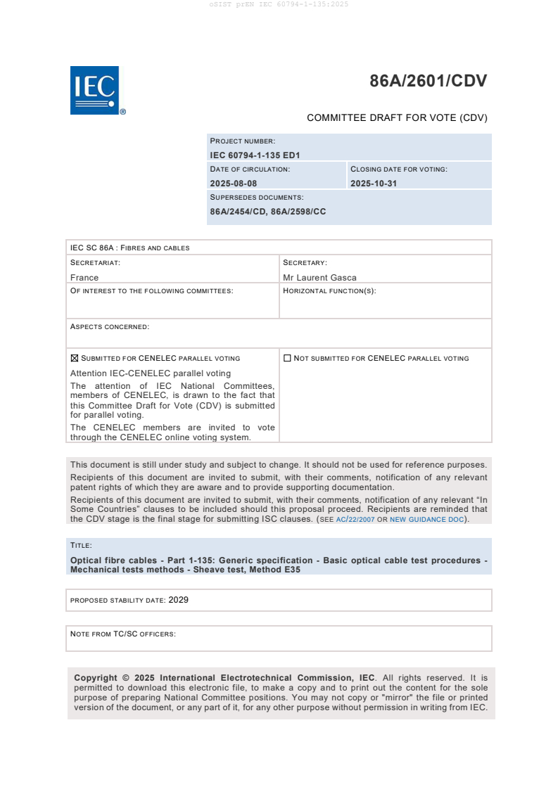 prEN IEC 60794-1-135:2025
