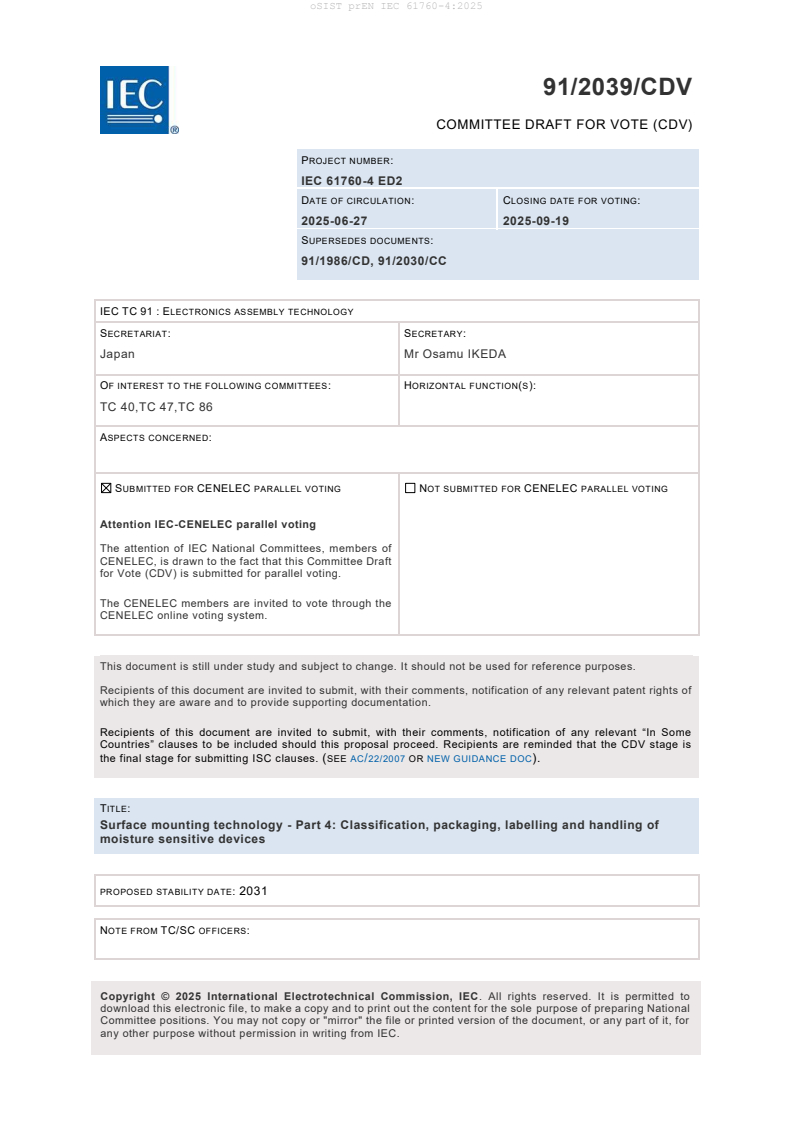 prEN IEC 61760-4:2025