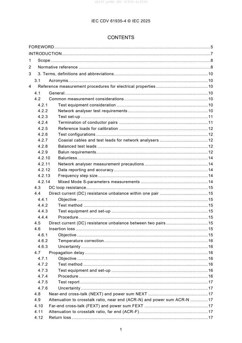 oSIST prEN IEC 61935-4:2026 oSIST prEN IEC 61935-4:2026 - BARVE - Page 4 preview
