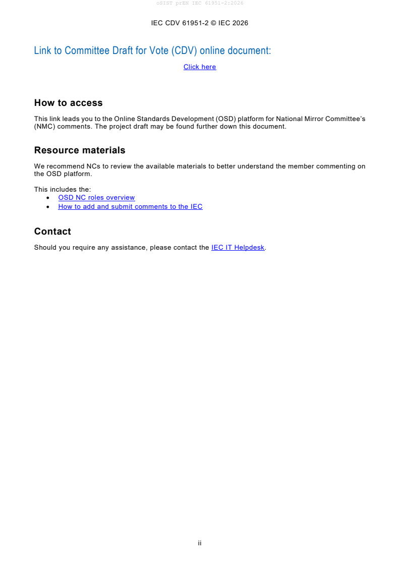 prEN IEC 61951-2:2026 prEN IEC 61951-2:2026 - Page 4 preview