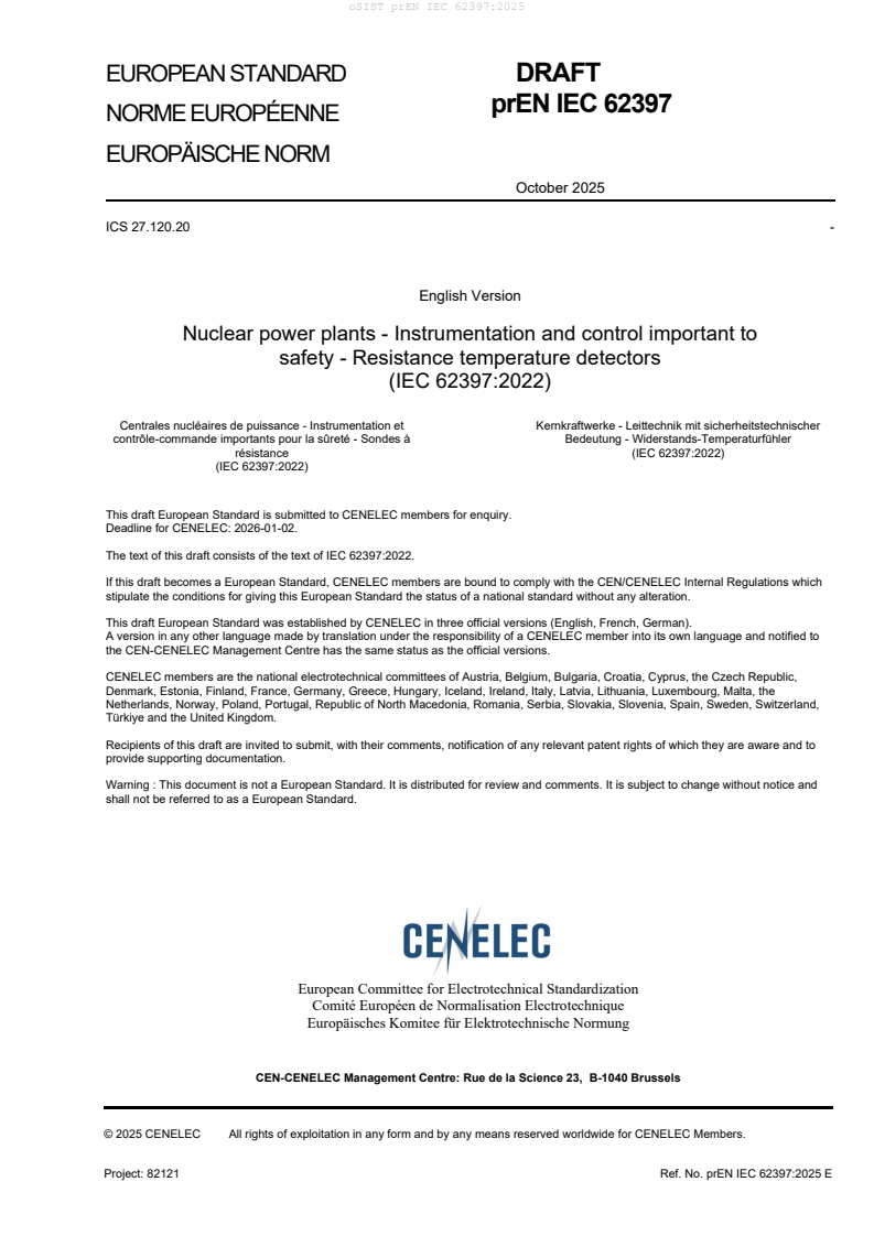 prEN IEC 62397:2025
