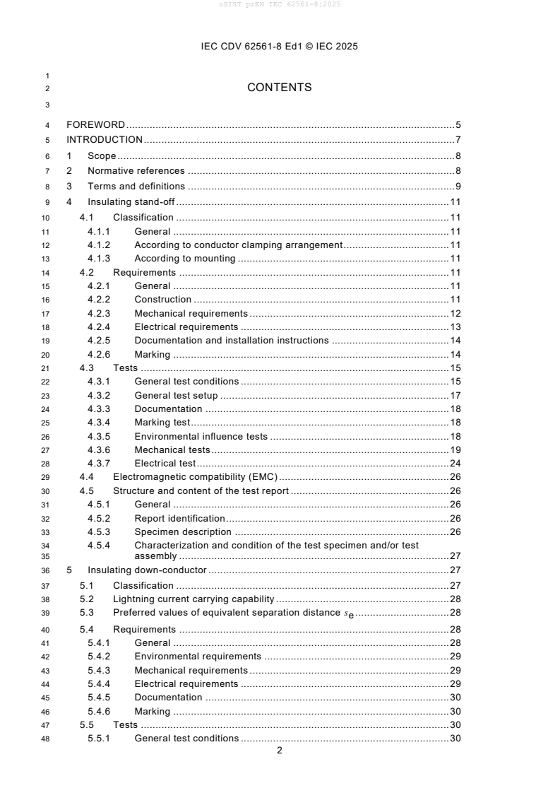 oSIST prEN IEC 62561-8:2025 oSIST prEN IEC 62561-8:2025 - Page 4 preview