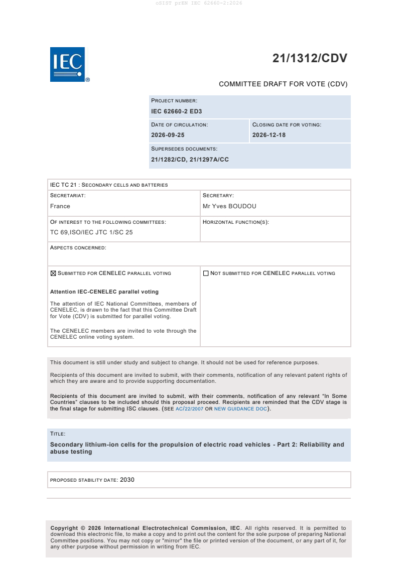 prEN IEC 62660-2:2026 prEN IEC 62660-2:2026 - BARVE - Page 3 preview