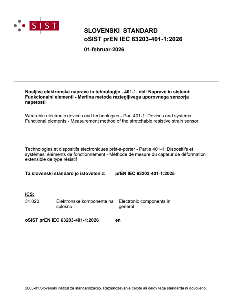 prEN IEC 63203-401-1:2026