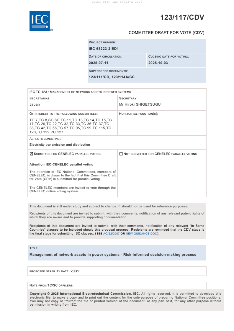 prEN IEC 63223-2:2025