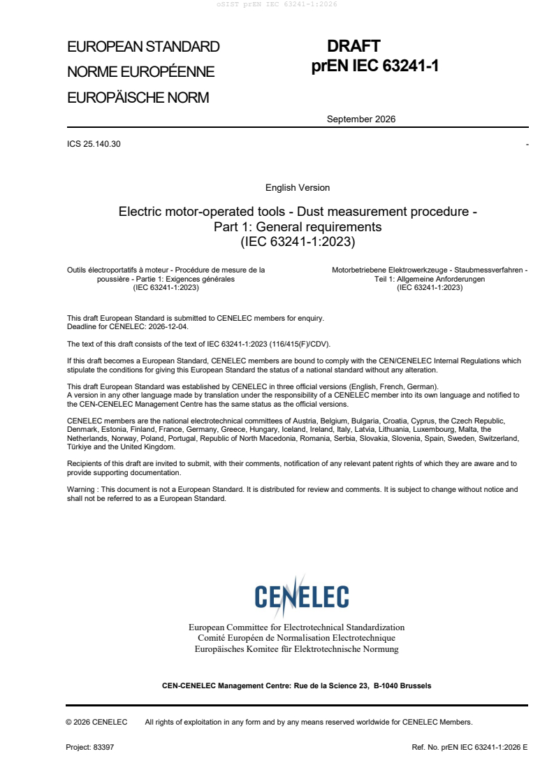 prEN IEC 63241-1:2026 prEN IEC 63241-1:2026 - Page 3 preview