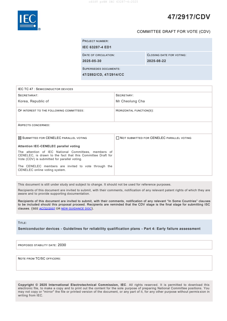 EN IEC 63287-4:2026 prEN IEC 63287-4:2025 - Page 3 preview