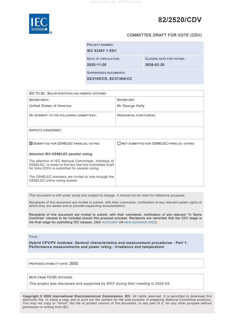 EN IEC 63387-1:2026 prEN IEC 63387-1:2026 - BARVE - Page 3 preview