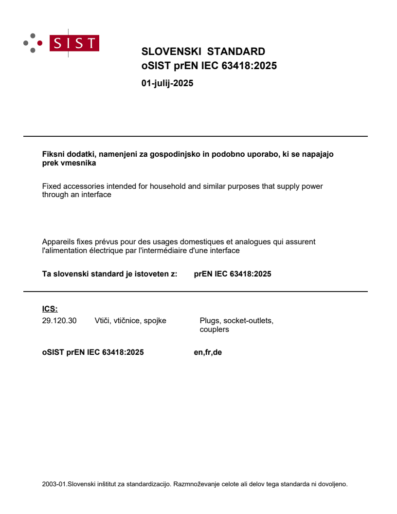 prEN IEC 63418:2025