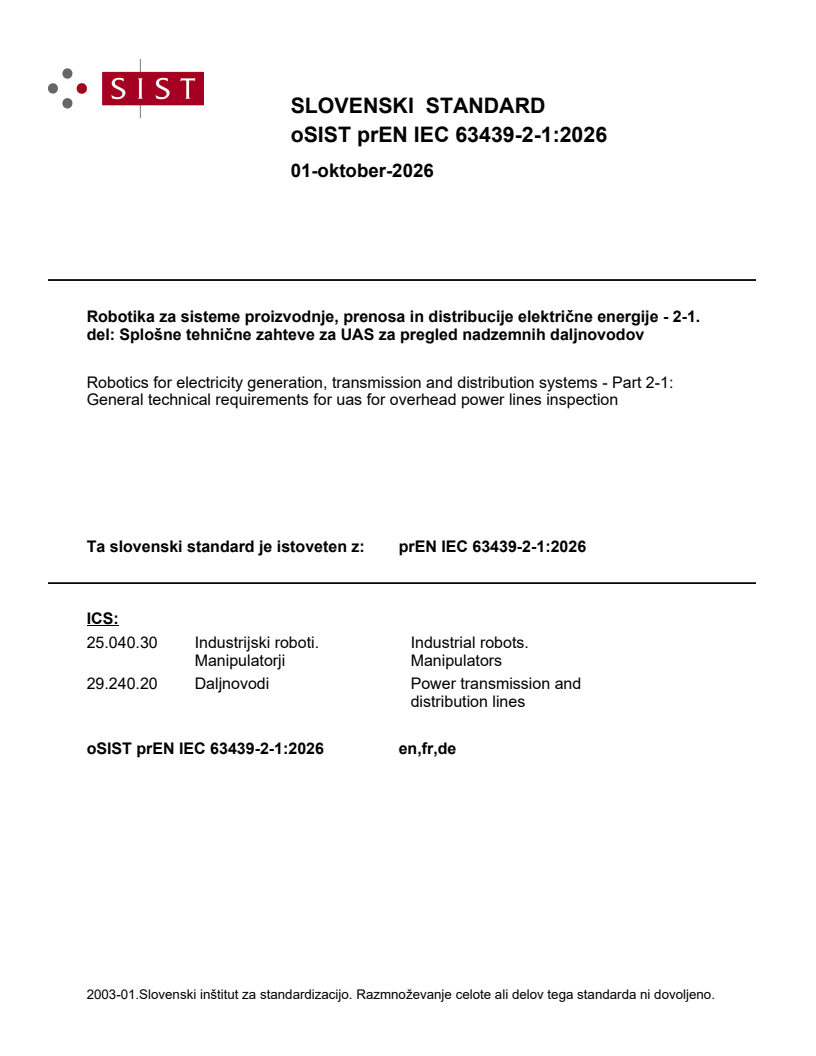 oSIST prEN IEC 63439-2-1:2026 oSIST prEN IEC 63439-2-1:2026 - Page 1 preview
