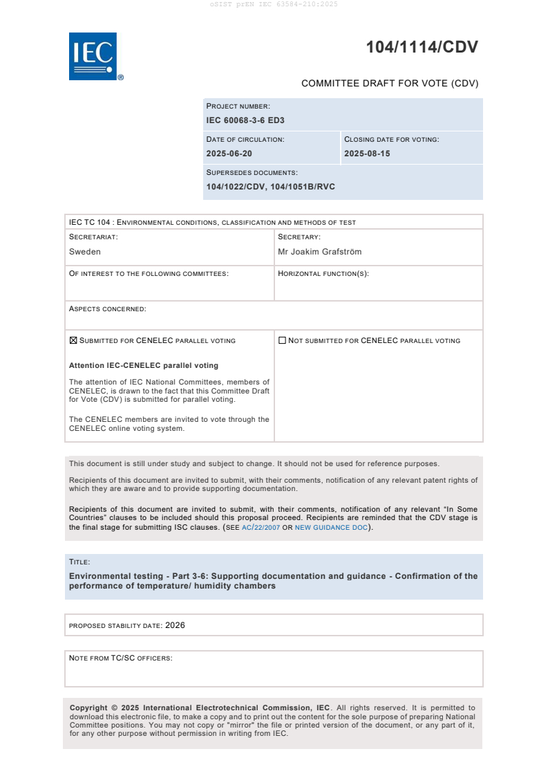 prEN IEC 63584-210:2025 - BARVE