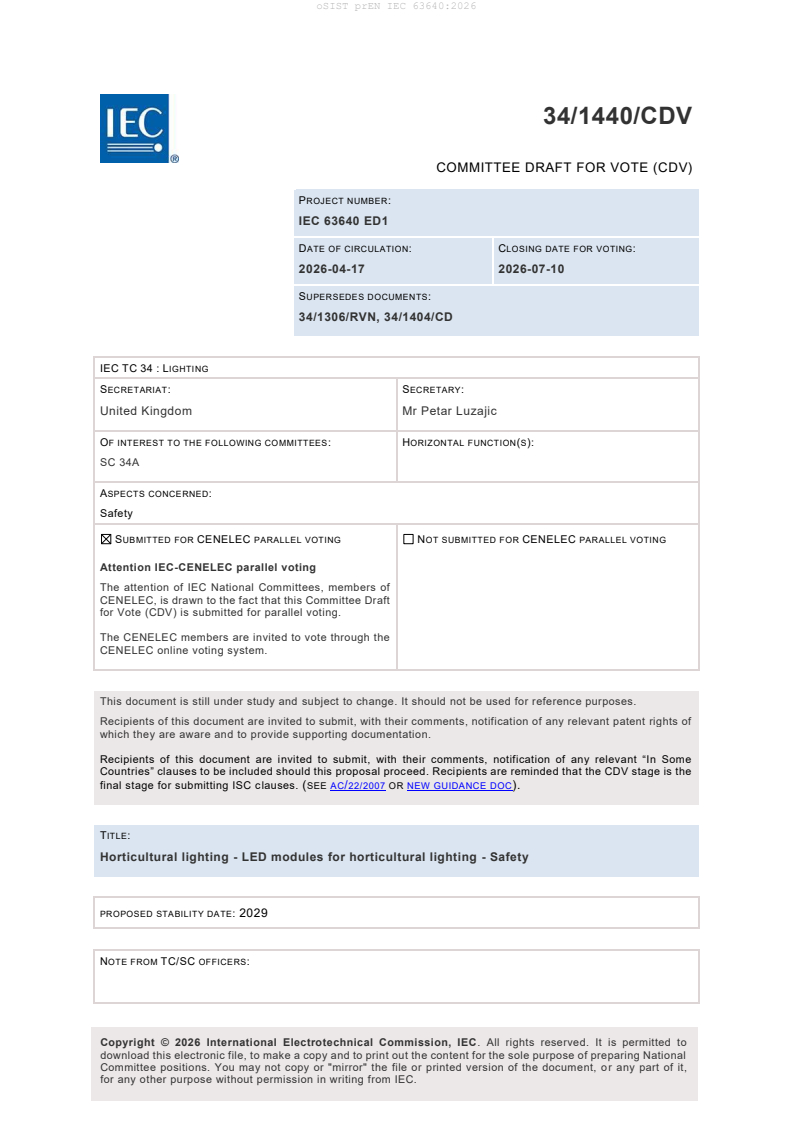 oSIST prEN IEC 63640:2026 oSIST prEN IEC 63640:2026 - Page 3 preview