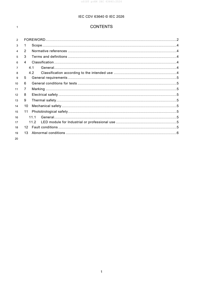 oSIST prEN IEC 63640:2026 oSIST prEN IEC 63640:2026 - Page 4 preview