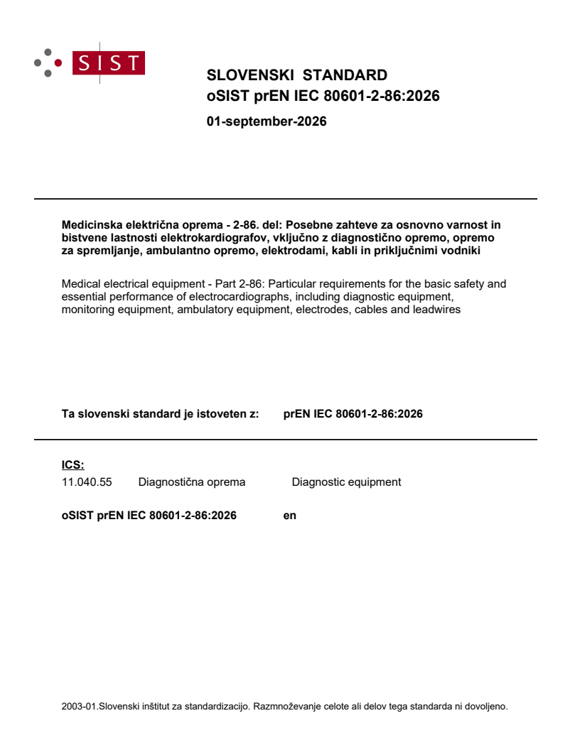 prEN IEC 80601-2-86:2026 prEN IEC 80601-2-86:2026 - BARVE - Page 1 preview