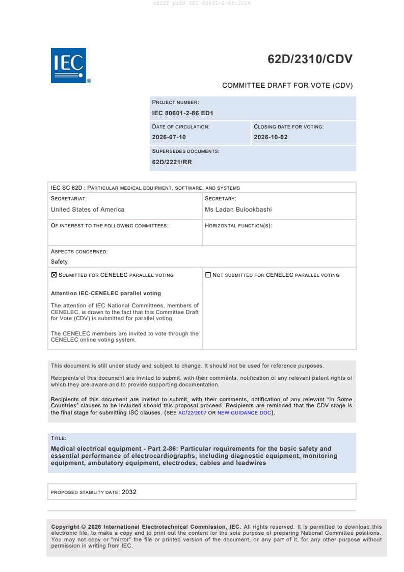 prEN IEC 80601-2-86:2026 prEN IEC 80601-2-86:2026 - BARVE - Page 3 preview