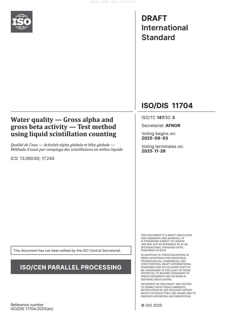 prEN ISO 11704:2025