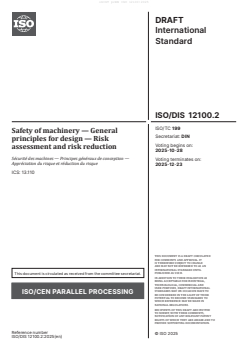 prEN ISO 12100 prEN ISO 12100:2025 - Page 3 preview
