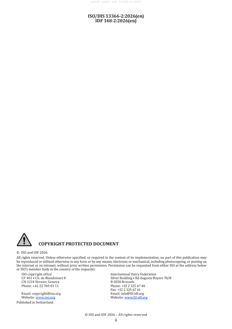 prEN ISO 13366-2 prEN ISO 13366-2:2026 - Page 4 preview