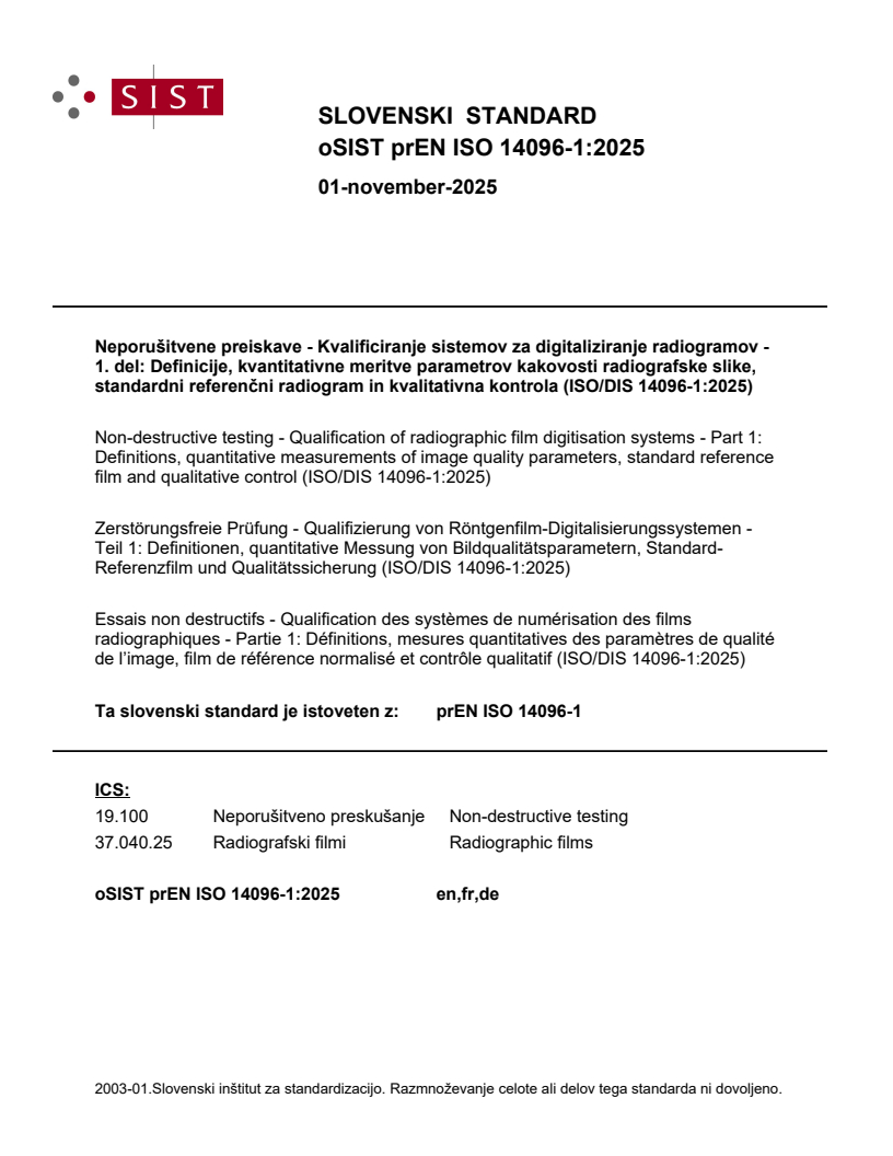 prEN ISO 14096-1:2025