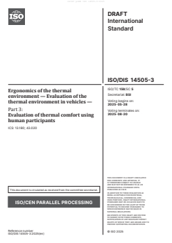 prEN ISO 14505-3 prEN ISO 14505-3:2025 - Page 3 preview