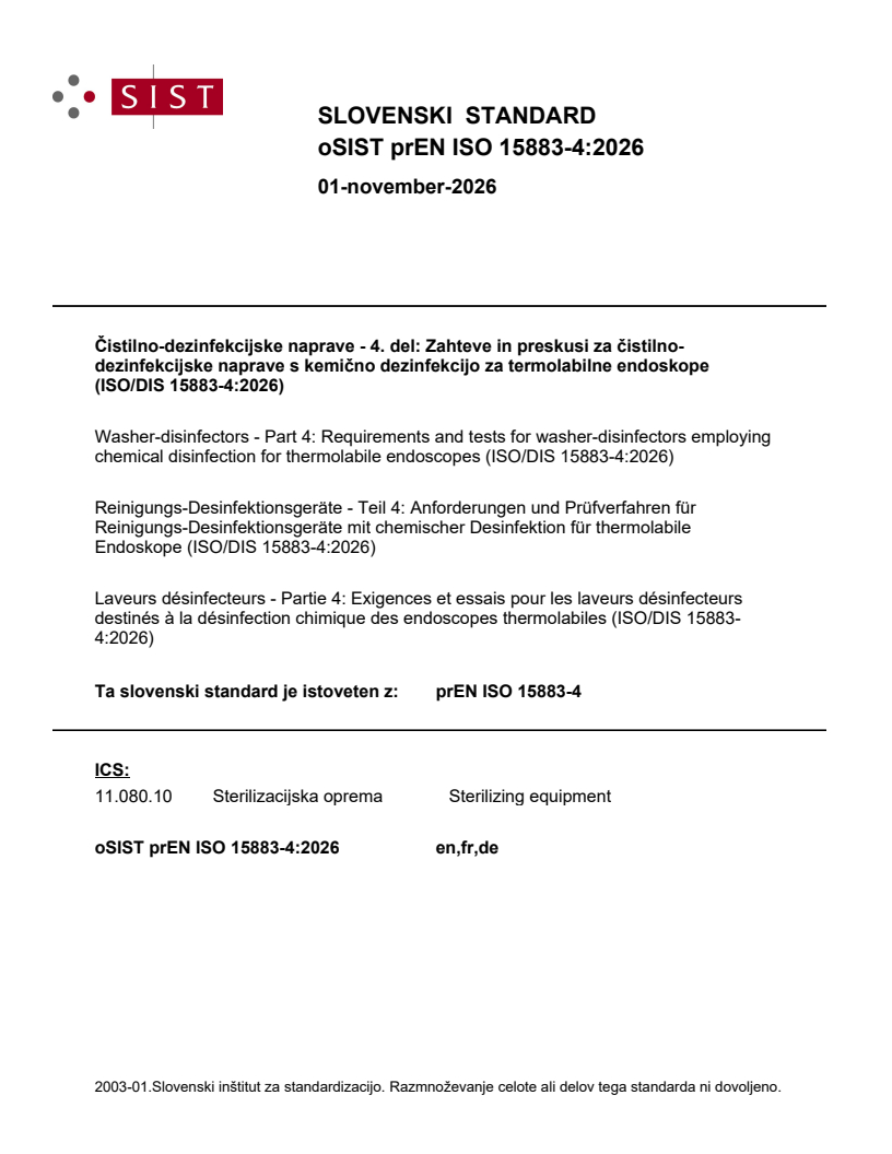 prEN ISO 15883-4 prEN ISO 15883-4:2026 - Page 1 preview