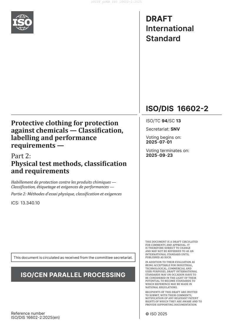 prEN ISO 16602-2:2025