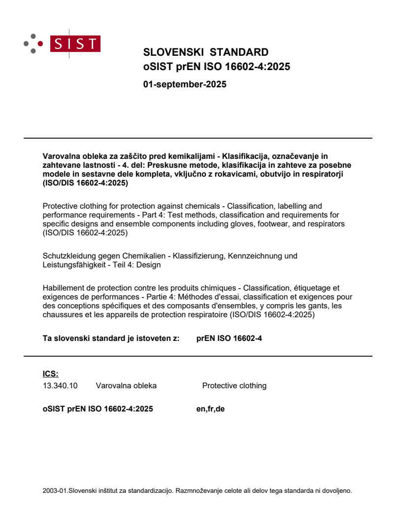 prEN ISO 16602-4:2025