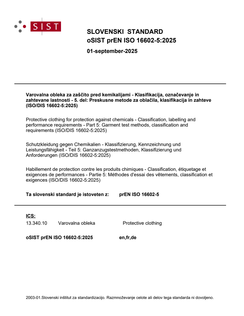 prEN ISO 16602-5:2025