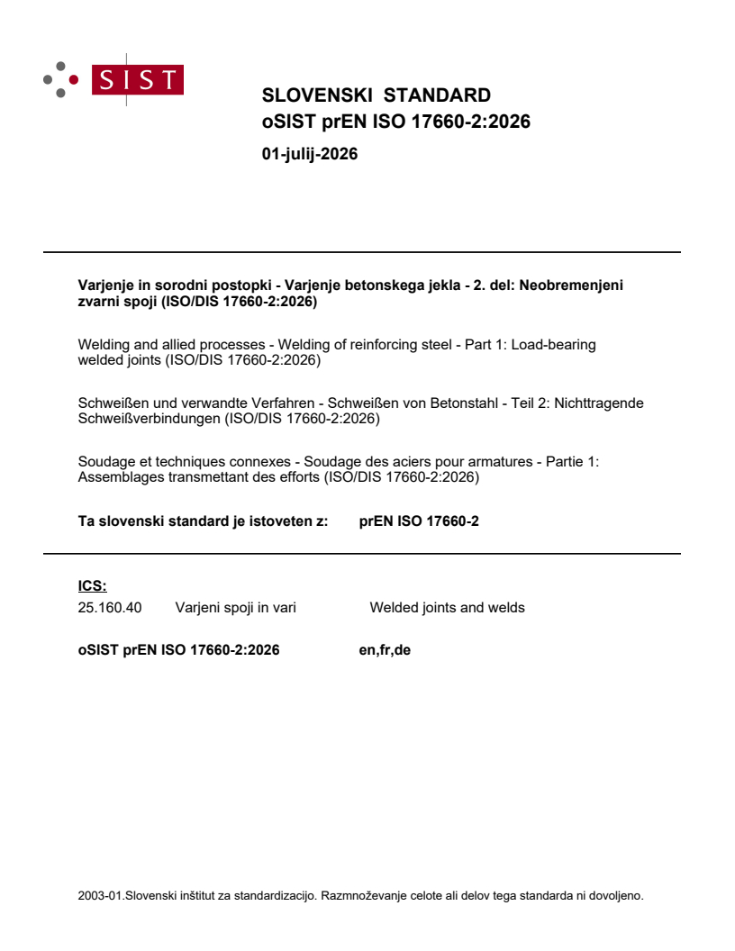 prEN ISO 17660-2 prEN ISO 17660-2:2026 - Page 1 preview