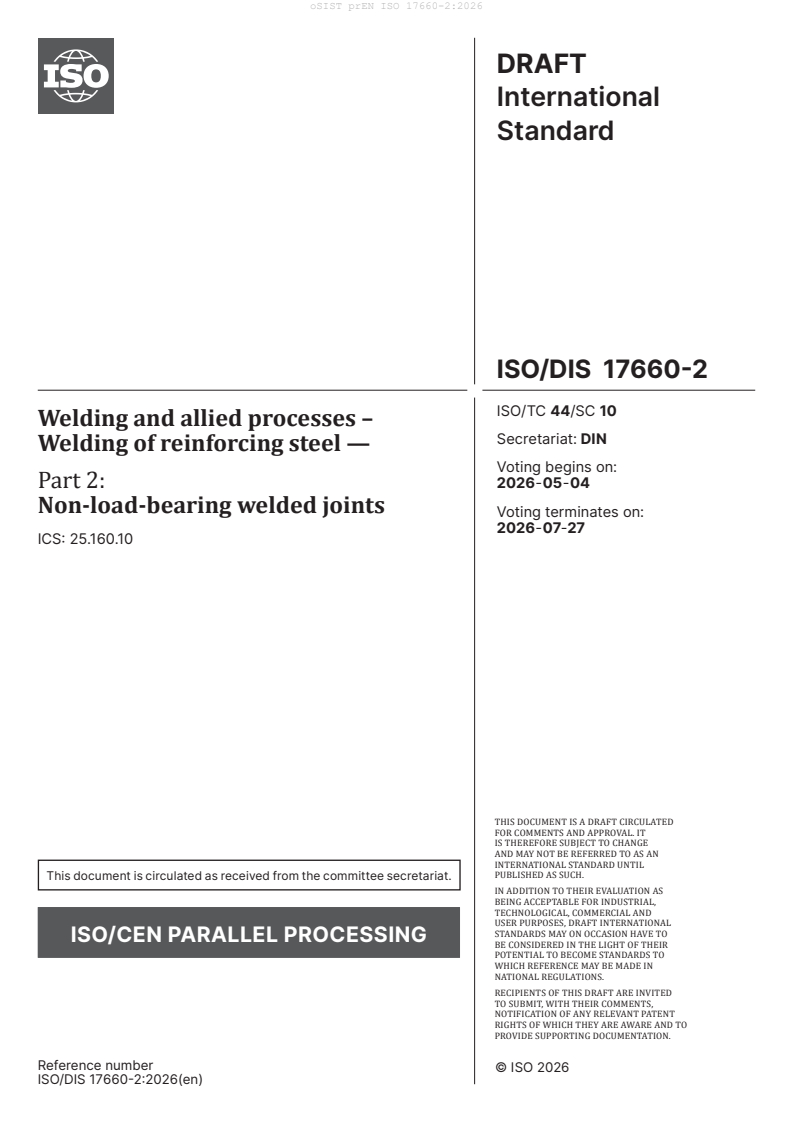 prEN ISO 17660-2 prEN ISO 17660-2:2026 - Page 3 preview