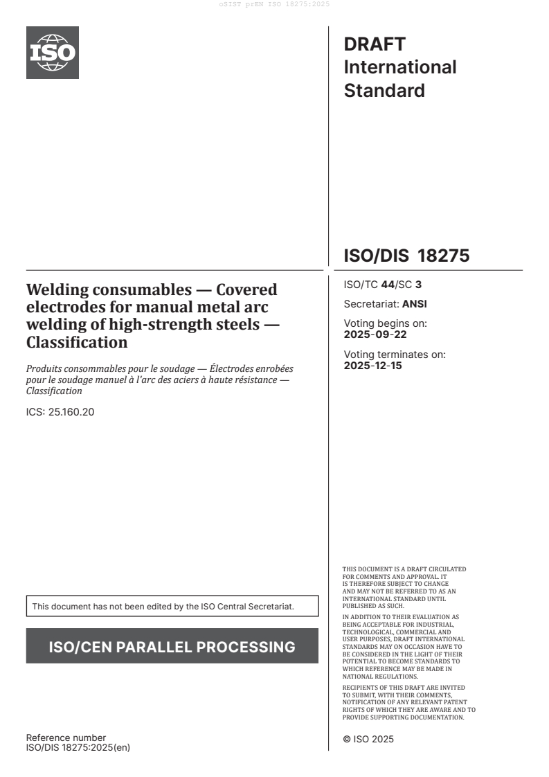 prEN ISO 18275:2025