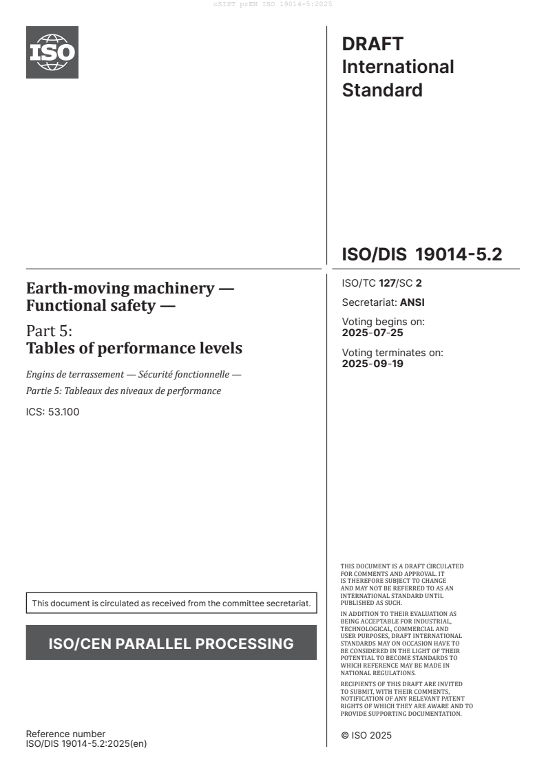 prEN ISO 19014-5:2025