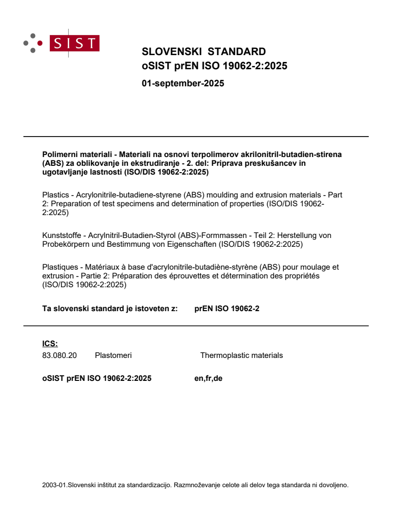 prEN ISO 19062-2 prEN ISO 19062-2:2025