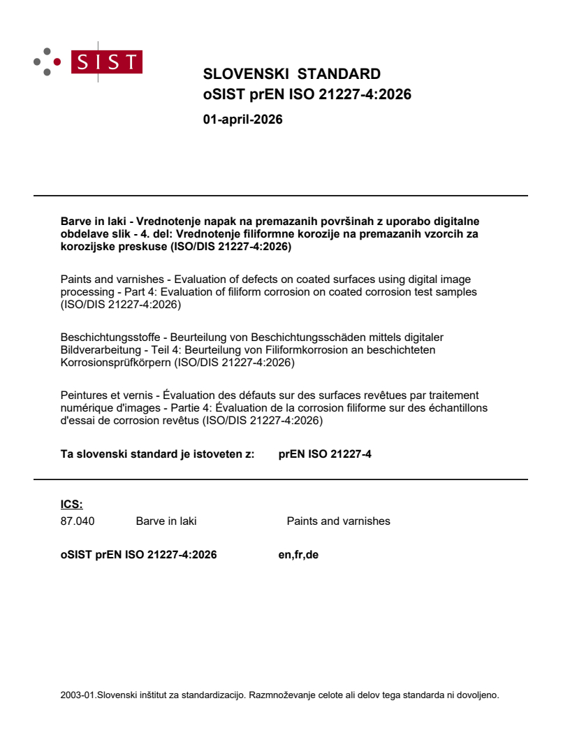 prEN ISO 21227-4 prEN ISO 21227-4:2026 - Page 1 preview