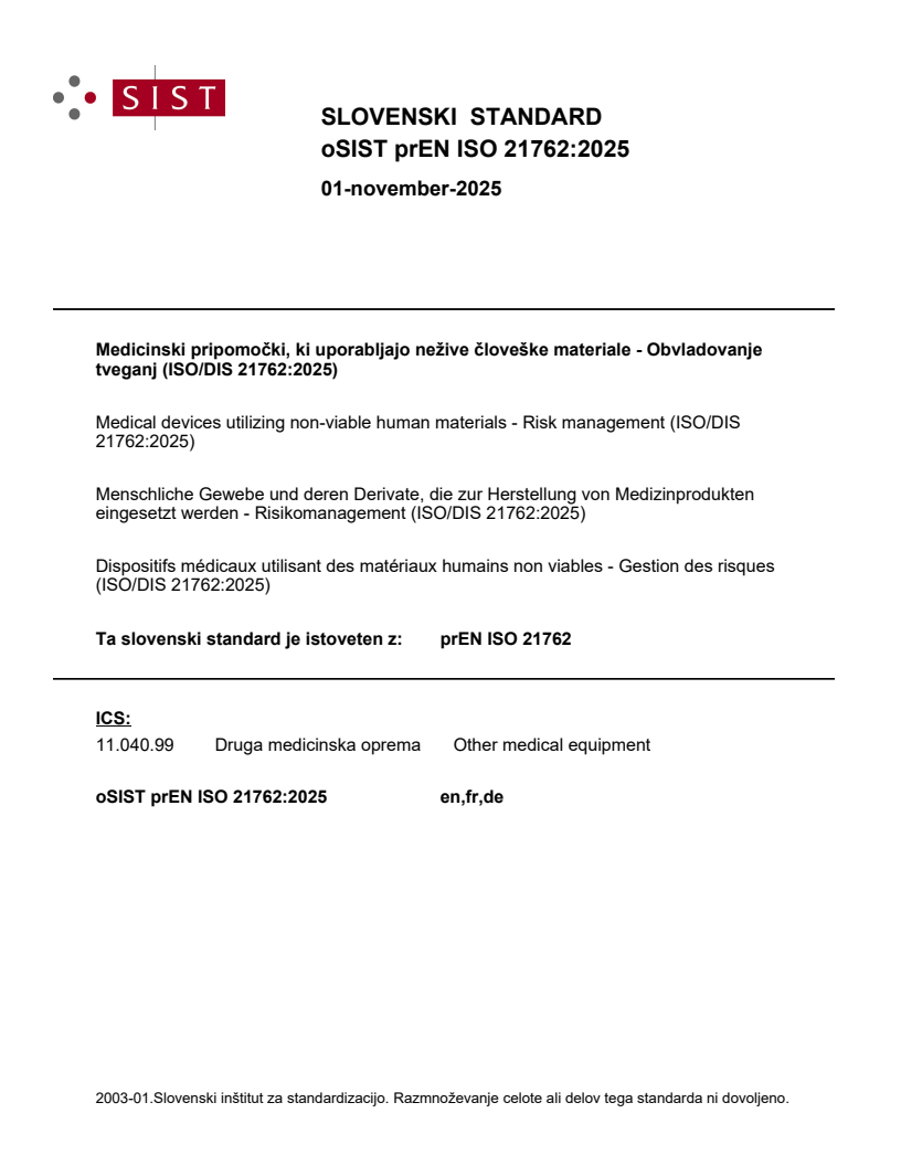 prEN ISO 21762:2025