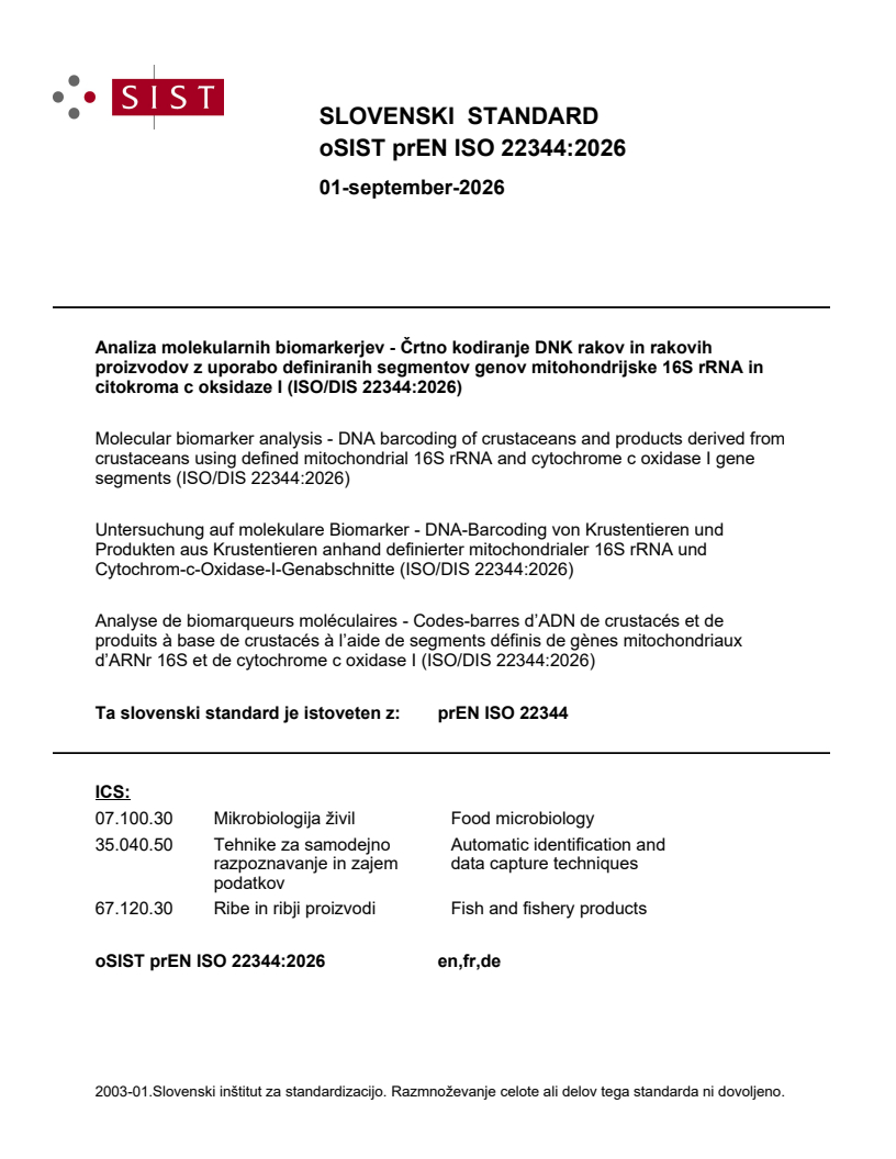prEN ISO 22344 prEN ISO 22344:2026 - Page 1 preview