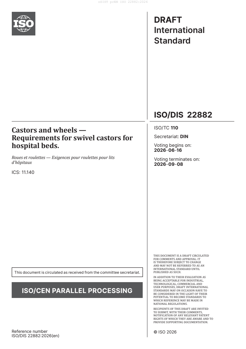 prEN ISO 22882 prEN ISO 22882:2026 - Page 3 preview