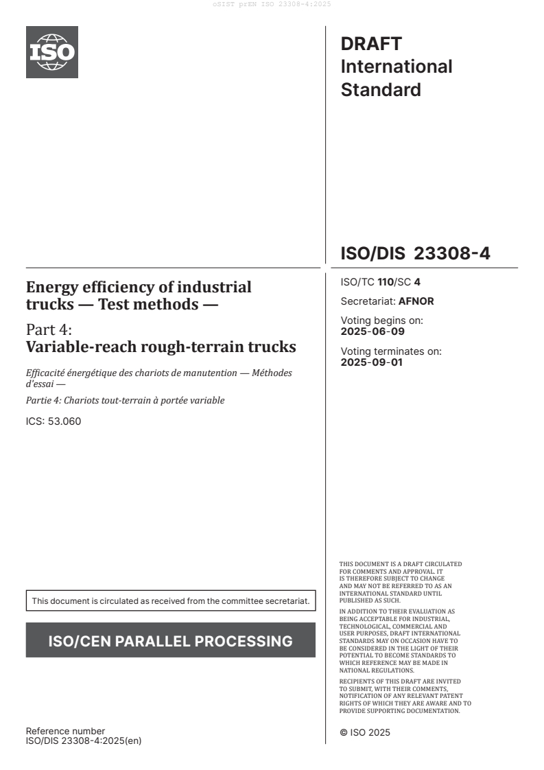 prEN ISO 23308-4:2025