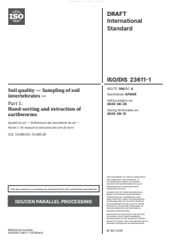 prEN ISO 23611-1:2025 - Page 3 preview