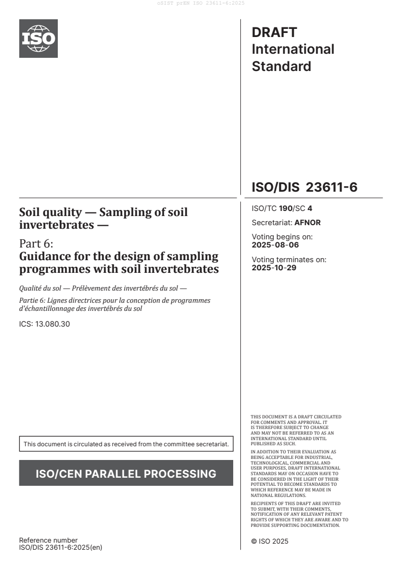 prEN ISO 23611-6:2025