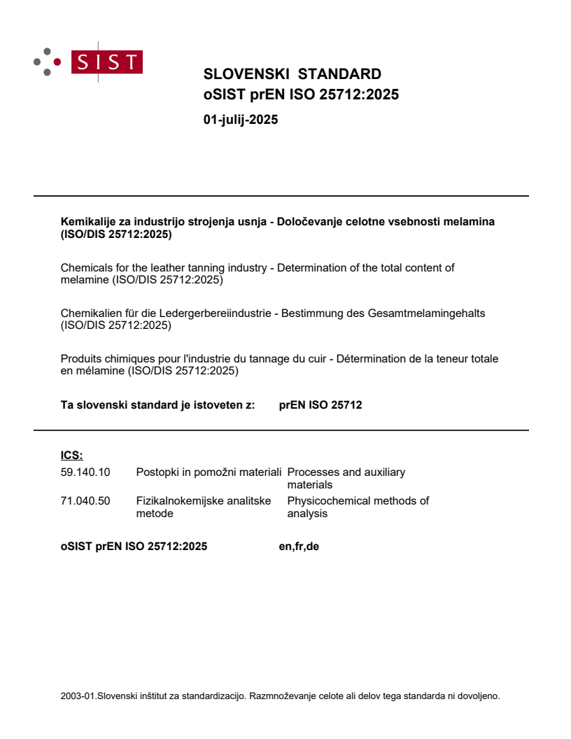 prEN ISO 25712:2025
