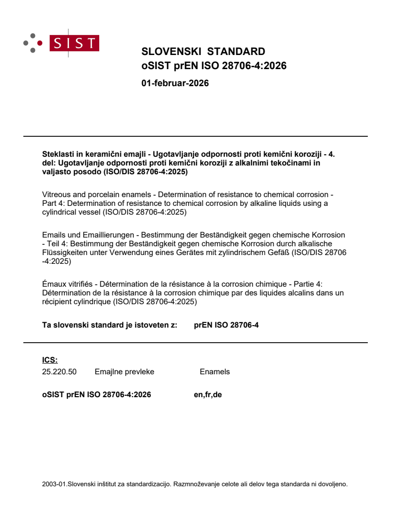 prEN ISO 28706-4 prEN ISO 28706-4:2026 - Page 1 preview