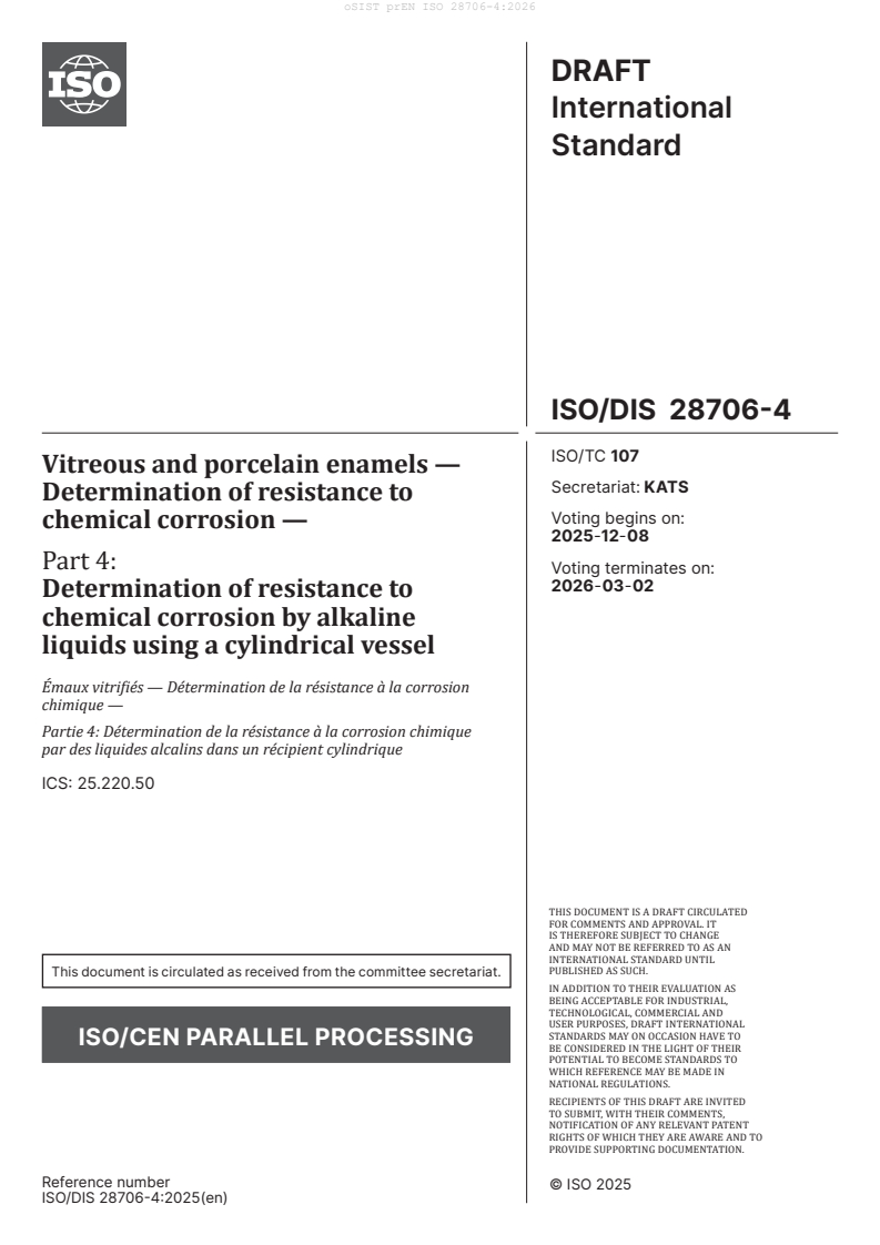 prEN ISO 28706-4 prEN ISO 28706-4:2026 - Page 3 preview
