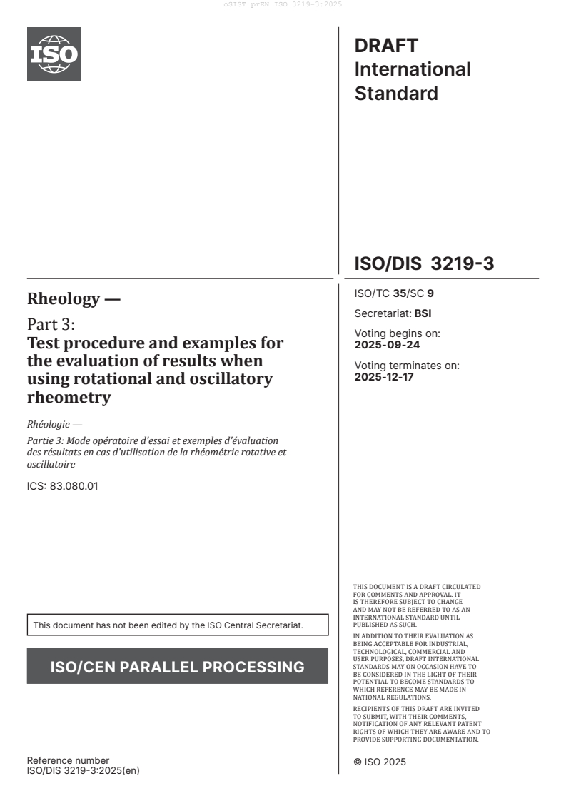 oSIST prEN ISO 3219-3:2025