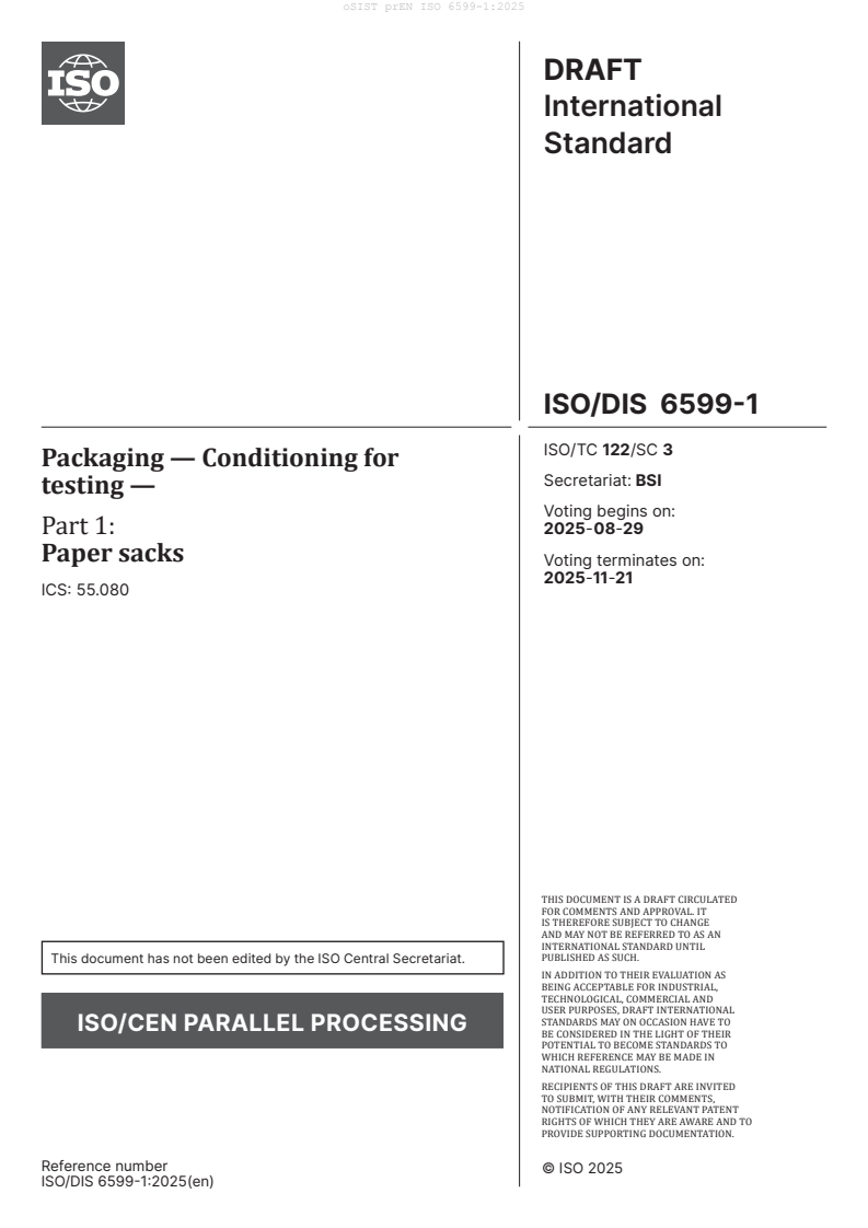prEN ISO 6599-1:2025