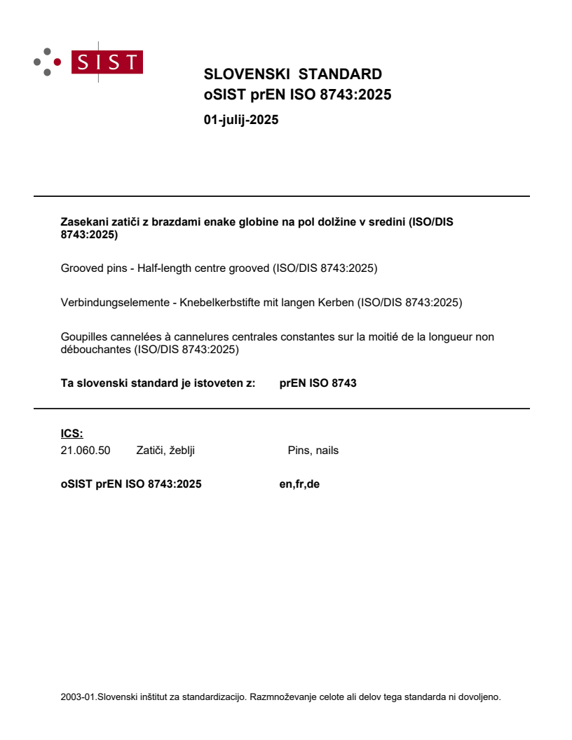 prEN ISO 8743:2025