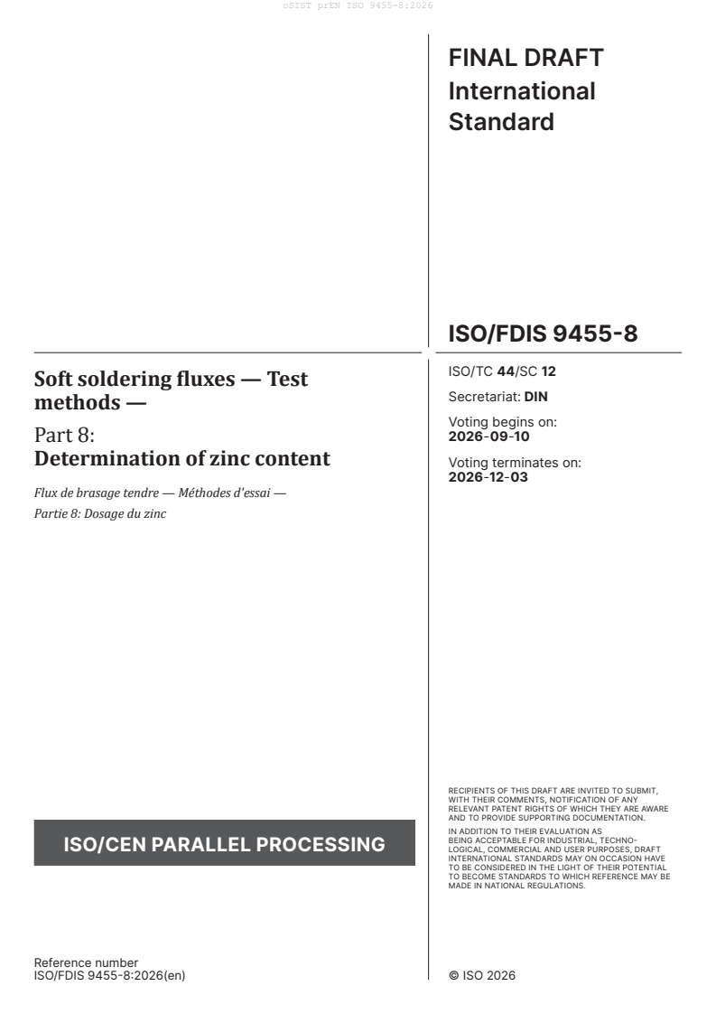 prEN ISO 9455-8 prEN ISO 9455-8:2026 - Page 3 preview