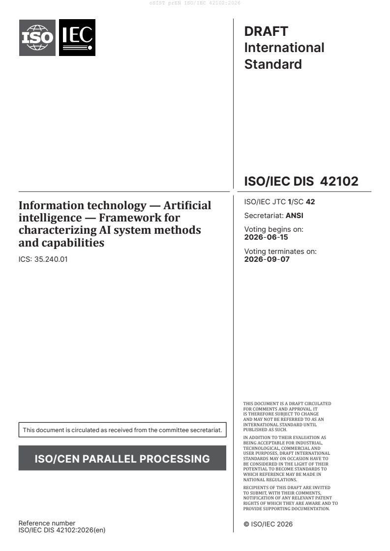 oSIST prEN ISO/IEC 42102:2026 oSIST prEN ISO/IEC 42102:2026 - Page 3 preview