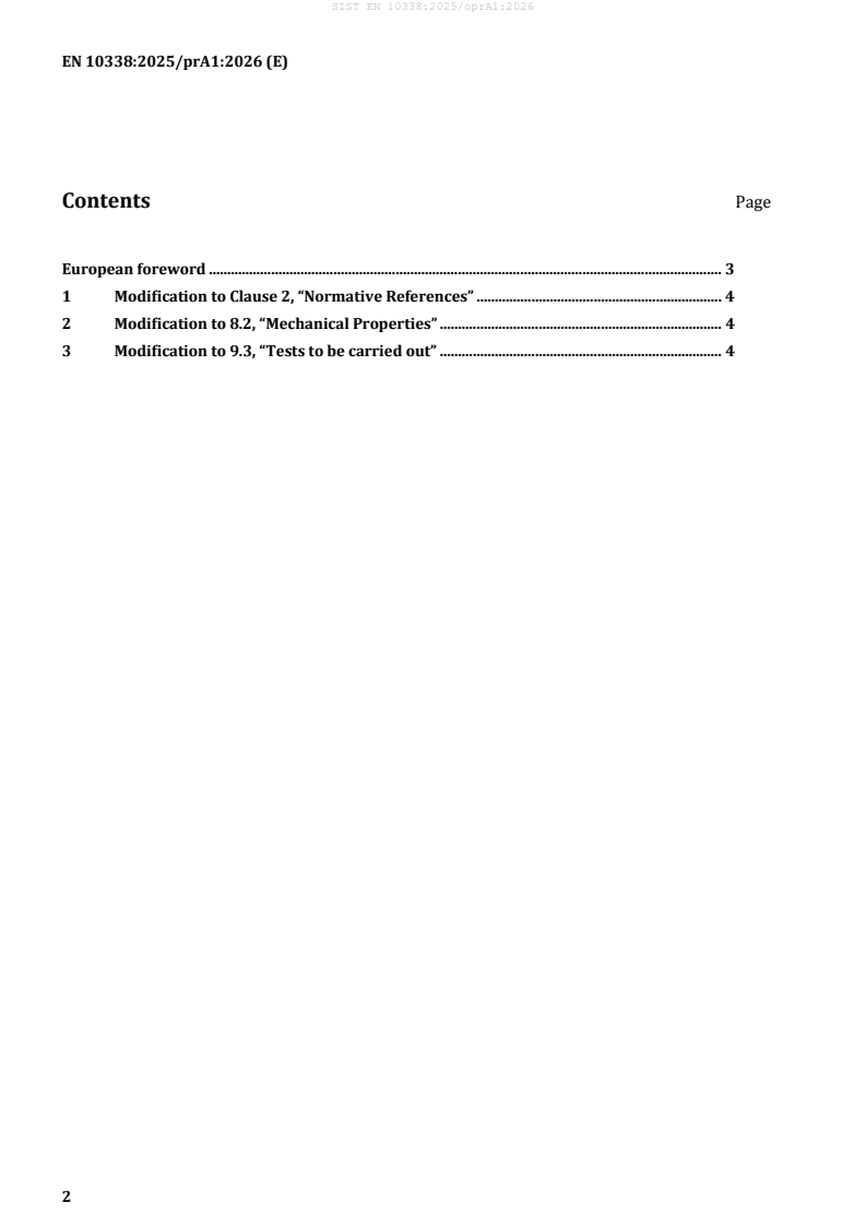 EN 10338:2025/prA1 EN 10338:2025/oprA1:2026 - Page 4 preview
